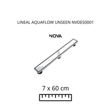 Cargar imagen en el visor de la galería, Desagüe Lineal Unseen 60 cm