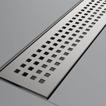 Cargar imagen en el visor de la galería, Desagüe Aquaflow Square Dots 60CM Anthracite