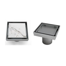 Cargar imagen en el visor de la galería, Desagüe Aquaflow SQ Unseen Descarga Vertical 10CM