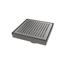 Cargar imagen en el visor de la galería, Desagüe Square Dots Anthracite 15X15