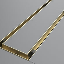 Cargar imagen en el visor de la galería, Desagüe Aquaflow Lineal Unseen Flat Dorado 60CM