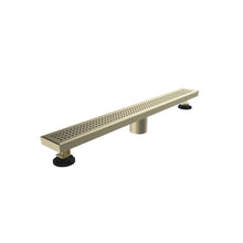Cargar imagen en el visor de la galería, Desagüe Aquaflow Square Dots 60CM Dorado