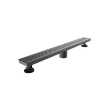 Cargar imagen en el visor de la galería, Desagüe Aquaflow Square Dots 60CM Anthracite