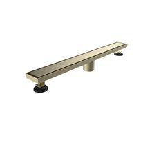 Cargar imagen en el visor de la galería, Desagüe Aquaflow Lineal Unseen Flat Dorado 60CM