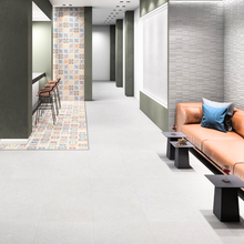 Cargar imagen en el visor de la galería, GROOVE FOSSIL BIANCO 60X120