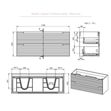Cargar imagen en el visor de la galería, KYOTO VALENTI NOGAL 120CM