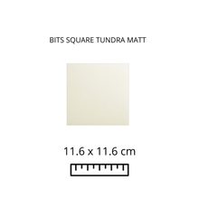 Cargar imagen en el visor de la galería, BITS SQUARE TUNDRA MATT 11.6X11.6