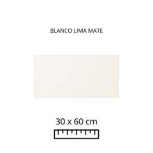 Cargar imagen en el visor de la galería, BLANCO LIMA MATE 30x60