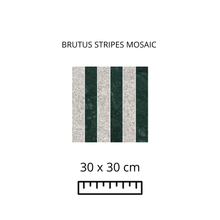 Cargar imagen en el visor de la galería, BRUTUS STRIPES MOSAIC 30x30