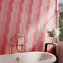 Cargar imagen en el visor de la galería, MOSAICO PIUMA MIX SHADES PINK FLAMINGO