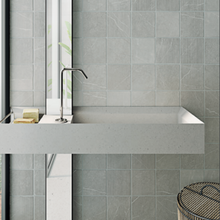 Cargar imagen en el visor de la galería, GEA CARVED GREY 12X12