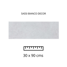 Cargar imagen en el visor de la galería, SASSI BIANCO DECOR 30X90