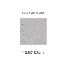 Cargar imagen en el visor de la galería, COLOR DROPS GREY 18.5x18.5CM