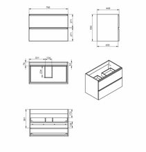 Cargar imagen en el visor de la galería, GRANADA CANELA 60 y 80 cm