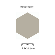 Cargar imagen en el visor de la galería, HEXAGON 17.5 X 20.2 (MATE)