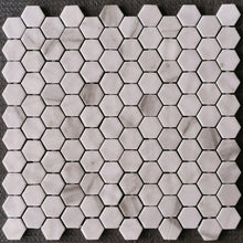 Cargar imagen en el visor de la galería, MOSAICO HEX CALACATTA ANTISLIP
