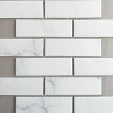 Cargar imagen en el visor de la galería, MOSAICO BRICKS CARRARA 32.8X30.4