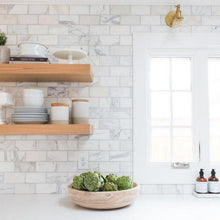 Cargar imagen en el visor de la galería, MOSAICO BRICKS CARRARA 32.8X30.4