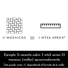 Cargar imagen en el visor de la galería, MOSAICO TESSUTO VETRO