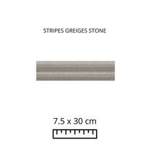 Cargar imagen en el visor de la galería, STRIPE GREIGE STONE 7.5X30
