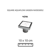 Cargar imagen en el visor de la galería, Desagüe Square Unseen 10 cm
