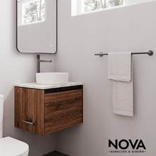 Cargar imagen en el visor de la galería, Monomando Lavabo Alto Futura, Anthracite Radiance
