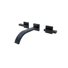 Cargar imagen en el visor de la galería, Grifería Empotrada Lavabo 3 Piezas Kube Noir
