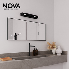 Cargar imagen en el visor de la galería, Monomando Lavabo Alto Futura, Noir Radiance
