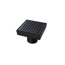 Cargar imagen en el visor de la galería, DESAGUE AQUAFLOW SQUARE DOTS MATT NOIR
