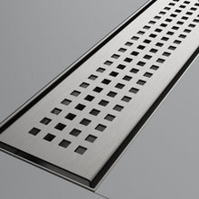 Cargar imagen en el visor de la galería, Desagüe Aquaflow Square Dots Anthracite 80CM
