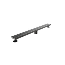 Cargar imagen en el visor de la galería, Desagüe Aquaflow Square Dots Anthracite 80CM
