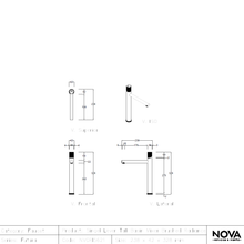 Cargar imagen en el visor de la galería, Monomando Lavabo Alto Futura, D'or Radiance
