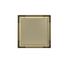 Cargar imagen en el visor de la galería, Desagüe Square Unseen Dorado 15X15
