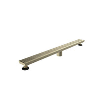 Cargar imagen en el visor de la galería, Desagüe Aquaflow Lineal Square Dots Dorado 80CM
