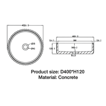 Cargar imagen en el visor de la galería, Lavamanos Astra Terracota
