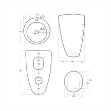 Cargar imagen en el visor de la galería, LAVAMANOS TAMBOR BLANCO 203
