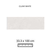 Cargar imagen en el visor de la galería, CLUNY WHITE 33.3X100
