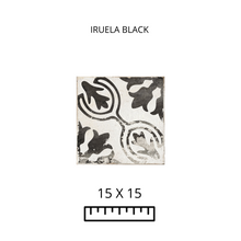 Cargar imagen en el visor de la galería, IRUELA BLACK 15X15
