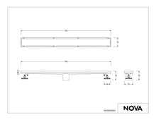 Cargar imagen en el visor de la galería, Desague Aquaflow Unseen 70
