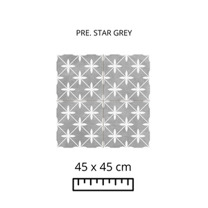 STAR GREY 45X45
