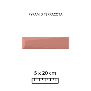 PYRAMID TERRACOTA 5X20