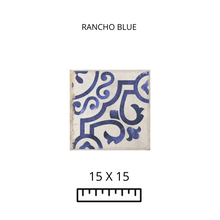 Cargar imagen en el visor de la galería, RANCHO BLUE 15X15
