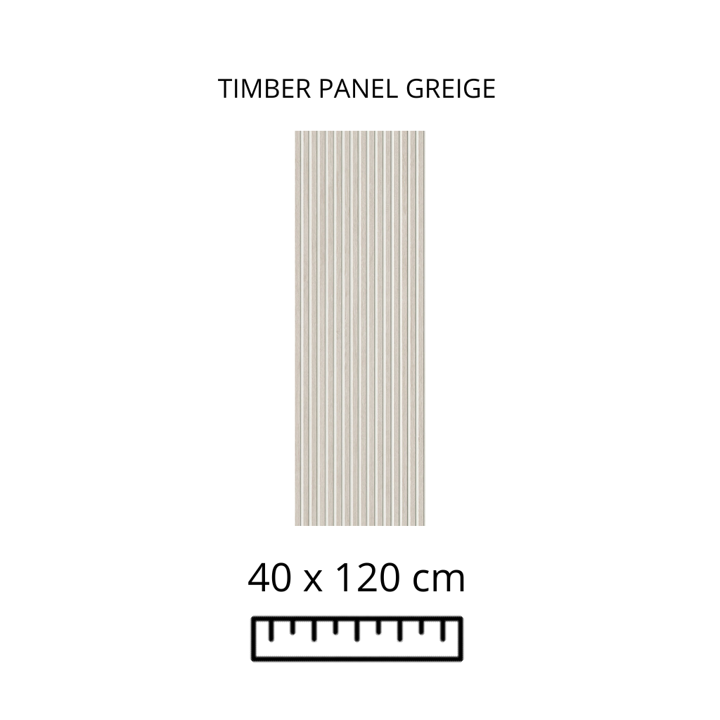 TIMBER PANEL GREIGE 40X120