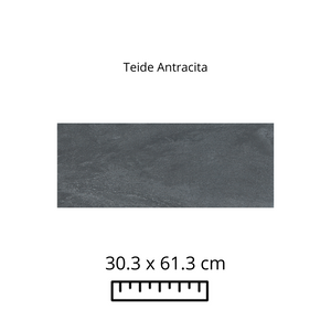 TEIDE ANTRACITA 30.3X61.3