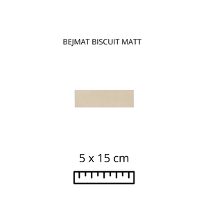 BEJMAT BISCUIT MATT 5X15