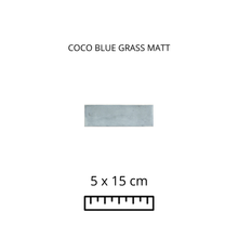 Cargar imagen en el visor de la galería, COCO BLUE GRASS MATT 5X15
