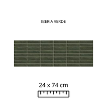 Cargar imagen en el visor de la galería, IBERIA VERDE 24x74
