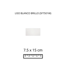 Cargar imagen en el visor de la galería, LISO BLANCO BRILLO (SF7501W) 7.5x15
