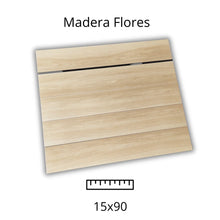 Cargar imagen en el visor de la galería, Madera Flores 15x90
