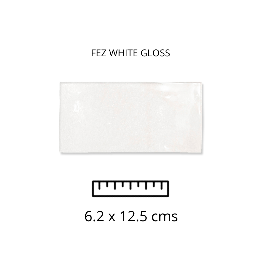 FEZ WHITE 6.2 X 12.5